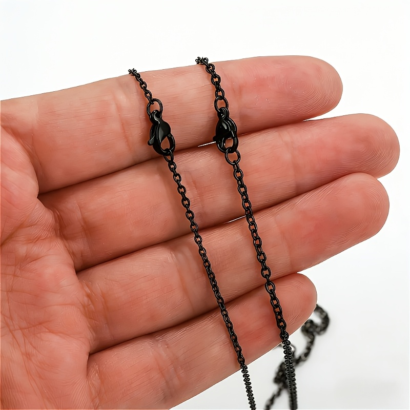 Unisex 316L Steel O-Ring Chain Necklace