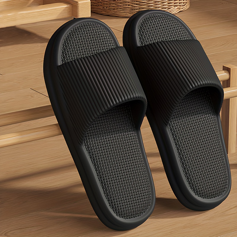 TEMU Fzt Wide Size Men's Easy Slippers, Indoor Home Material Unisex Slippers