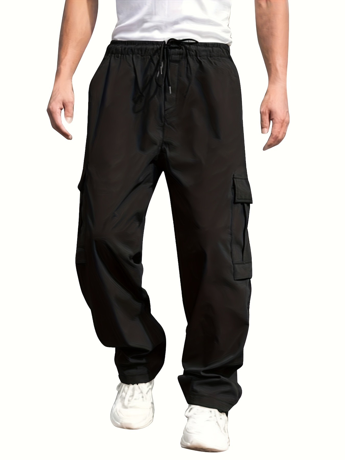 Pantalones Hombre Deportivos Pants Primavera Verano Moda Casual Jogging Pantalon Largo Ligero Fitness Gym Color Sólido Cómodo Talla Grande Slim Fit Running Cordón Basic Trekking Chandal