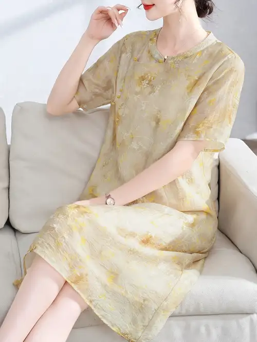 dresses for elderly women Mature Older Over 50 Bariatric Clothing * Mom Summer 2026 New