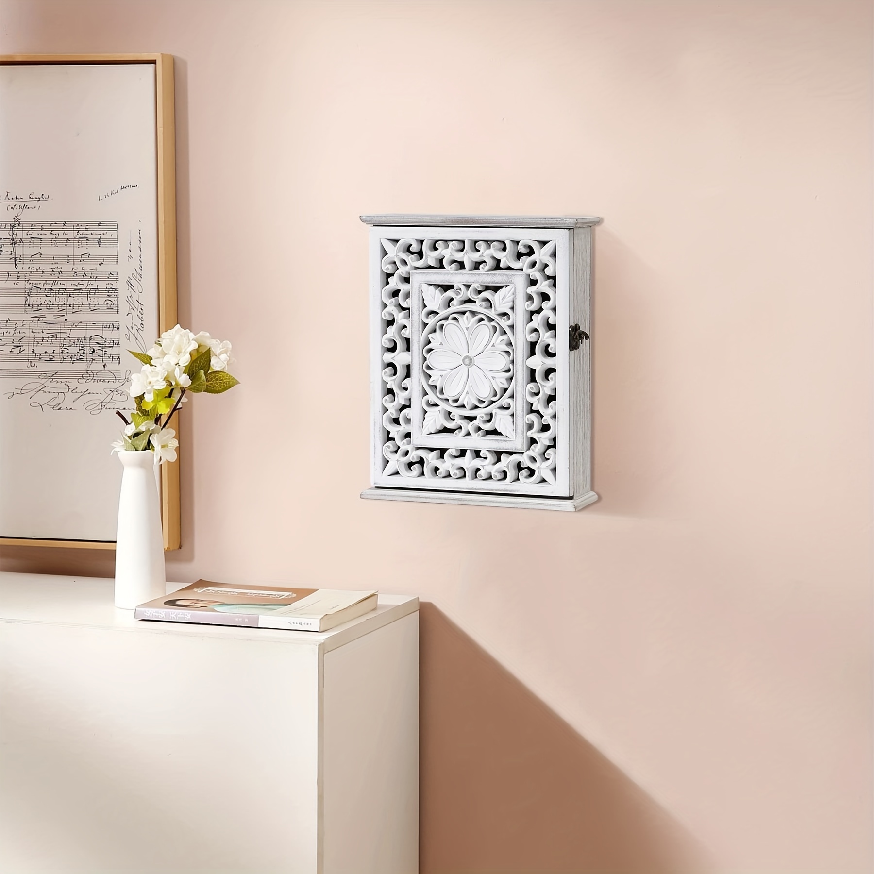 holder wall key box key cabinet key hooks wall Temu Philippines