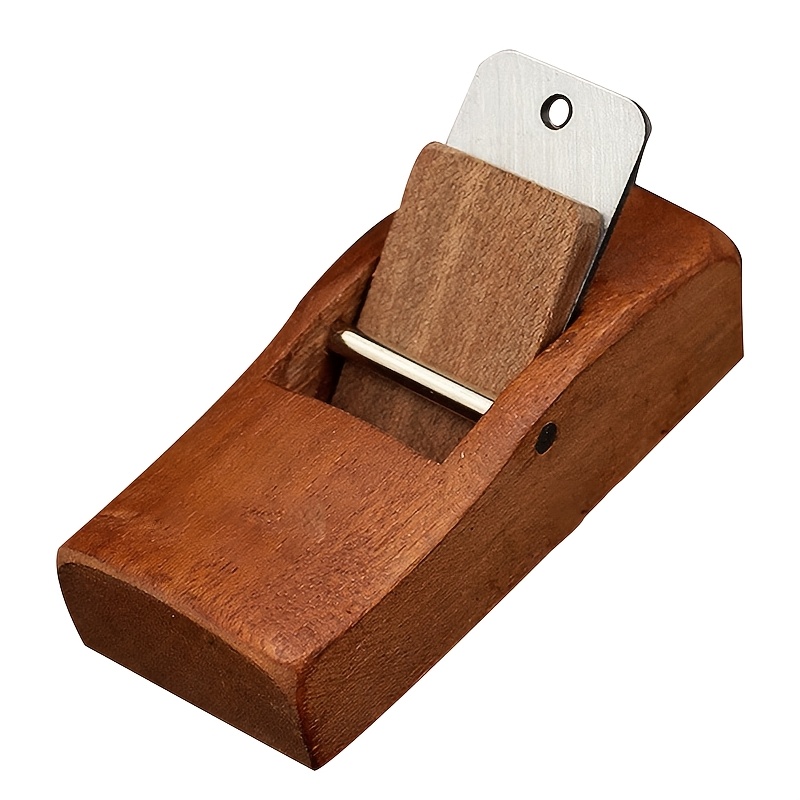 TEMU Mini raboteuse manuelle et pour bois, outil à main pour , raboteuse à main à fond plat, outil de coupe de bord de fond plat compact, raboteuse à