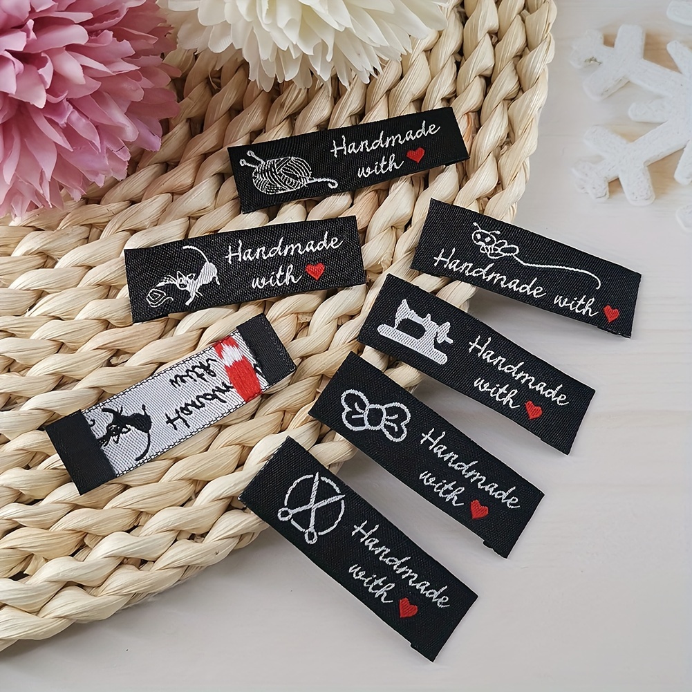 Pegatinas personalizadas hechas a mano con amor, pegatinas de