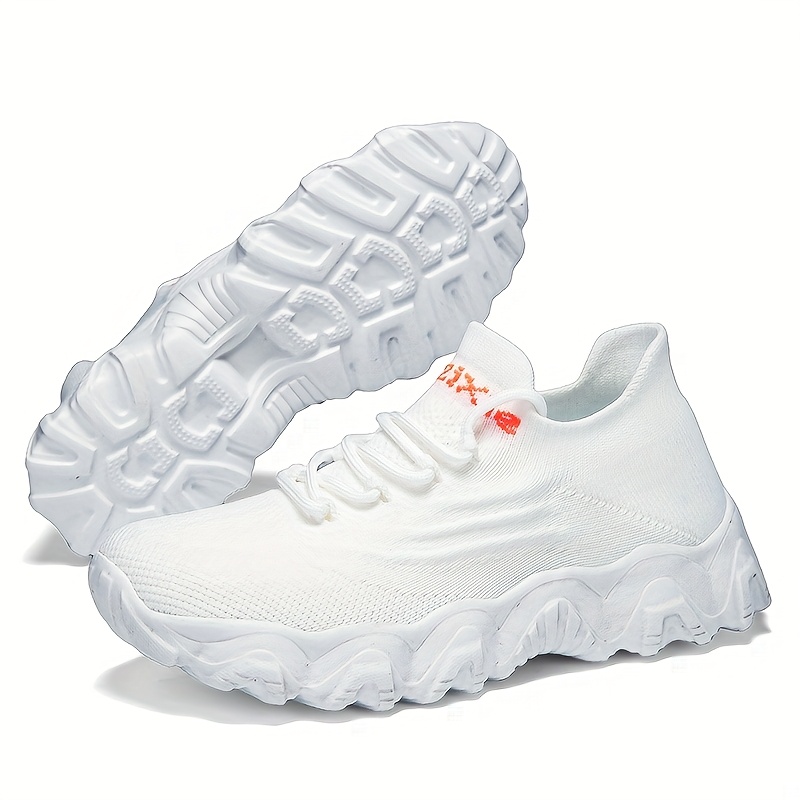 mens slip tennis shoes walking running shoes lightweight  display picture 2