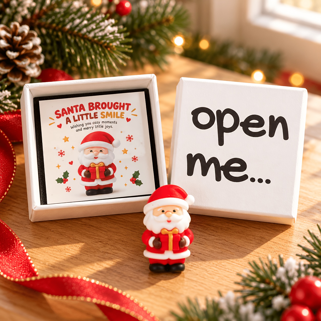 TEMU Mini , "santa A " Christmas-themed Small Gift, Christmas Stocking Stuffer, Suitable For Christmas Exchanges And Holiday Gifting