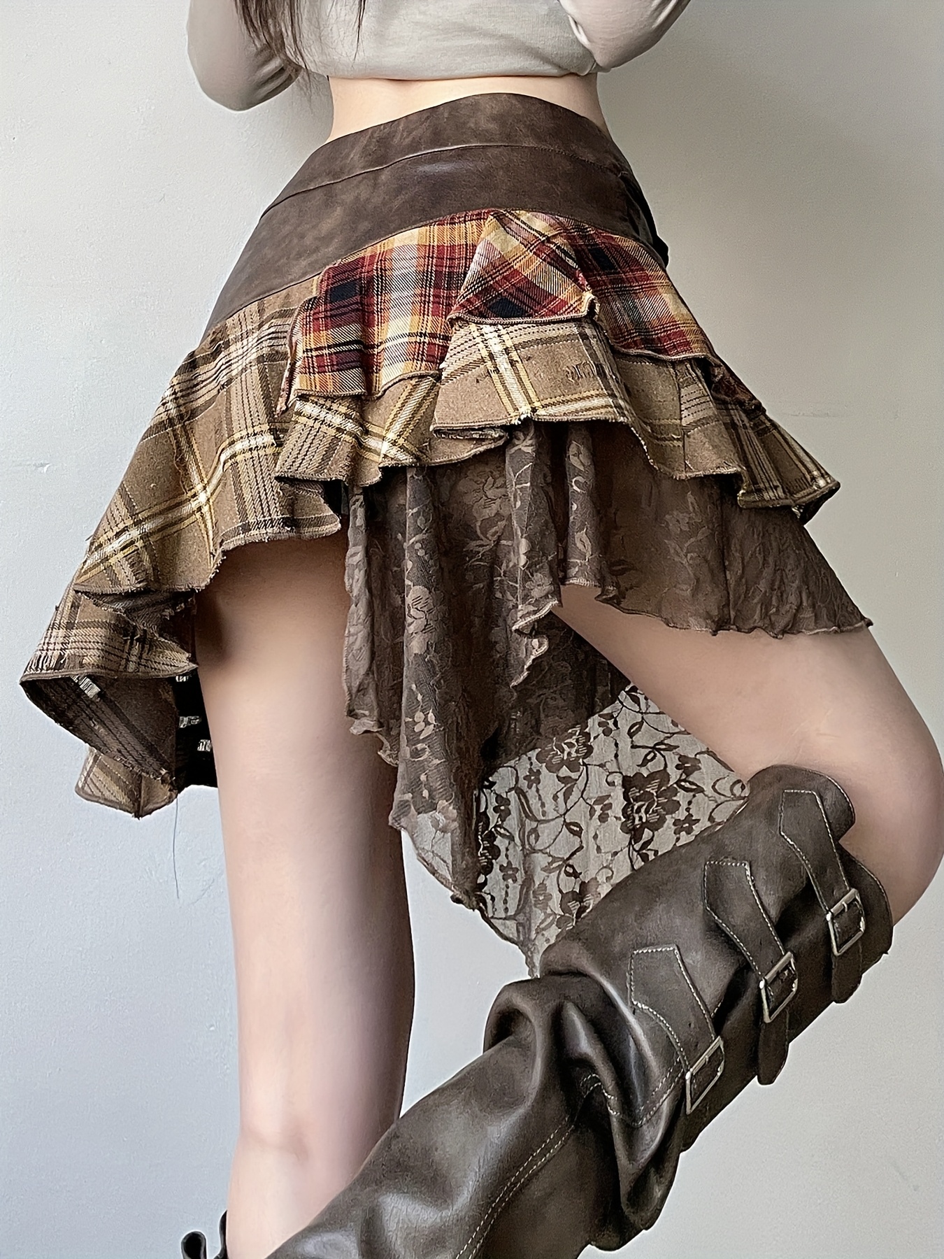 belt skirt sold on Temu United States