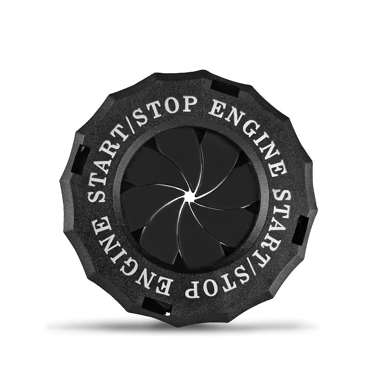 Key Start/stop Button Protective Cover, Rotating Ignition Switch Cover - Scratch Resistant, Decorative -car Interior Additions