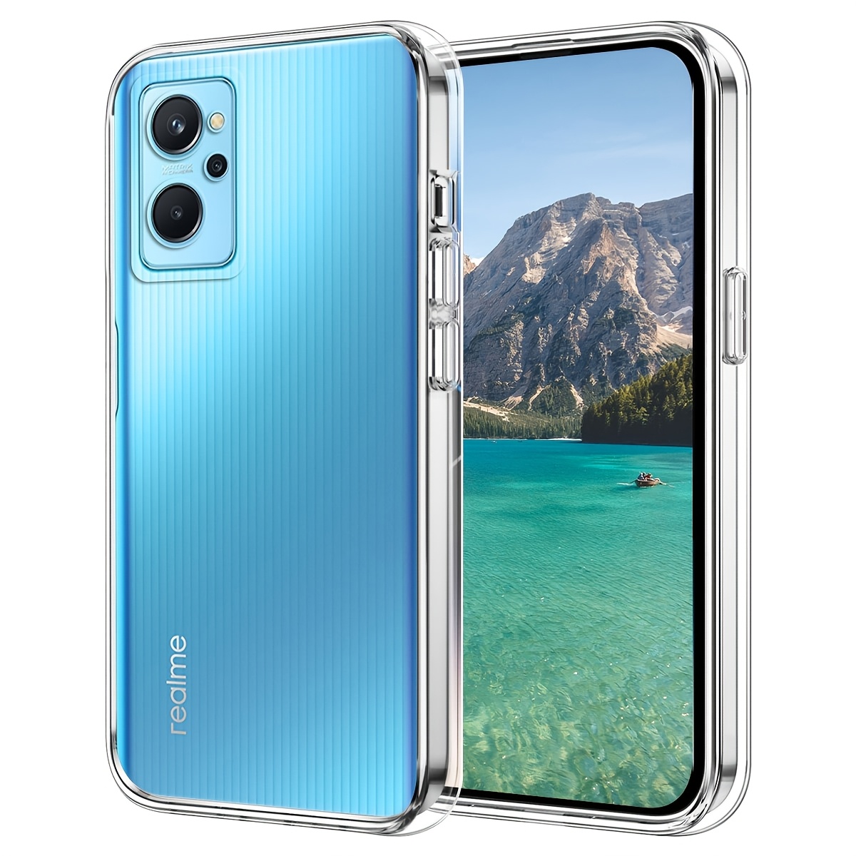 TEMU Flexible Shockproof Protective Case For Realme 9i 4g, Protection And Resistance.