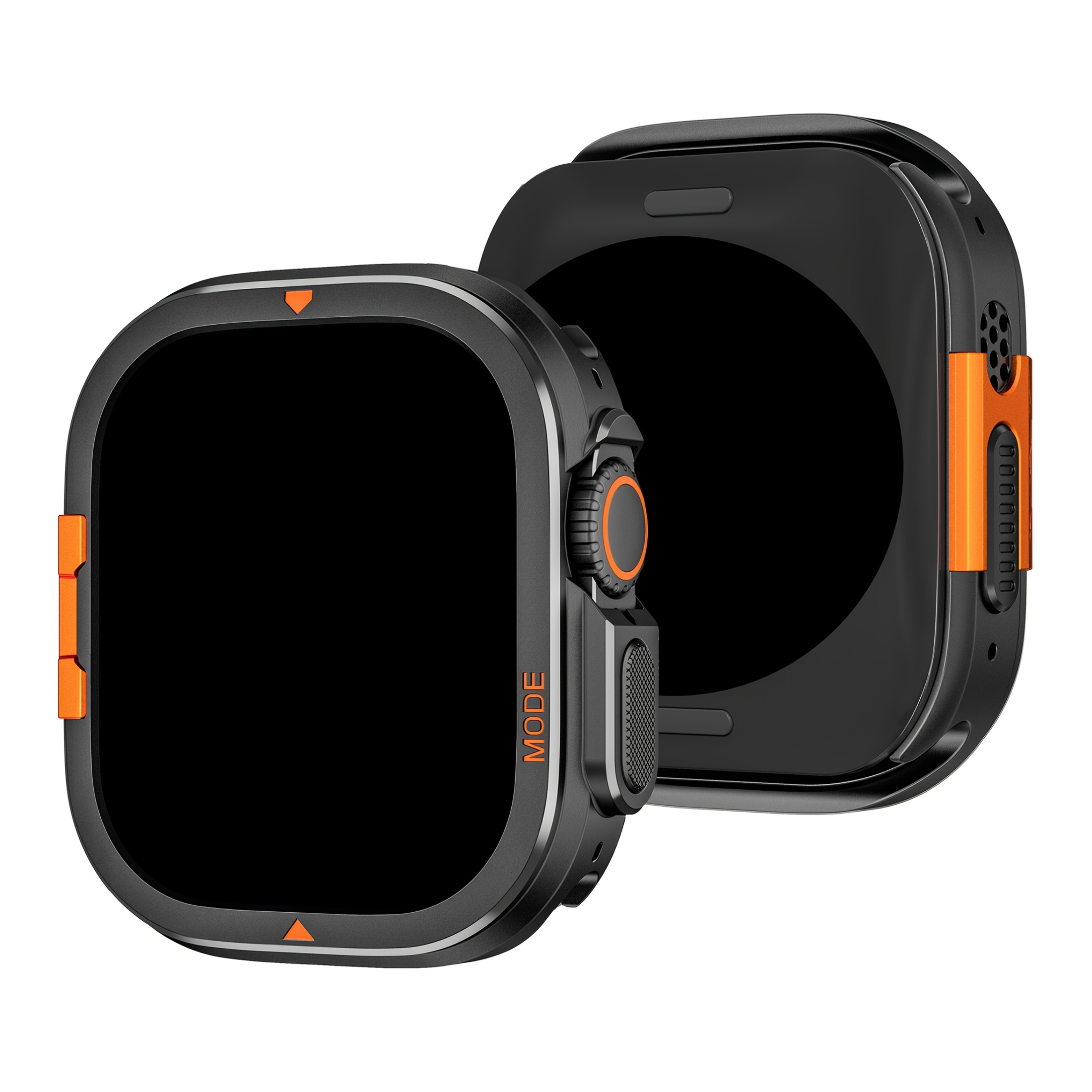 Image of Bumper Metal Case For Iwatch Ultra 1/2/3 49mm Aluminum Alloy Case For Iwatch Series 11/10 46mm 42mm /series 44mm 45mm Watch Case Accessorie