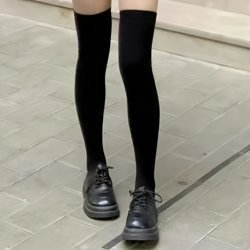 TEMU 1/ Thigh-high Stockings, Thin And Sexy Jk -style Stockings, Long Stockings, Tall And Fitted Versatile Stockings, Suitable For Daily Wear For