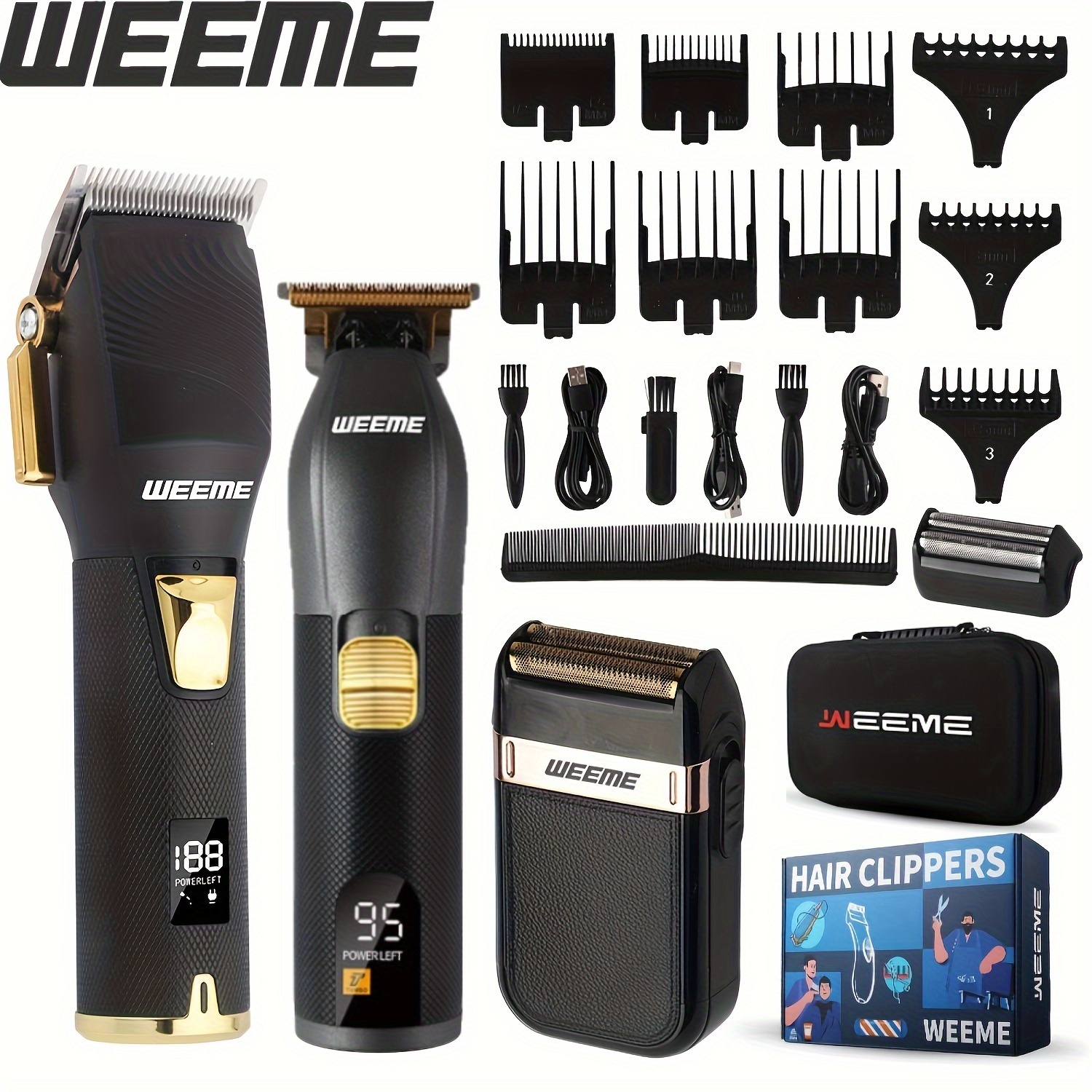 

Weeme For Men, Metal And Set, For Cutting Kit Lcd Display, Gap , For Dad, , , Colleagues, Etc.