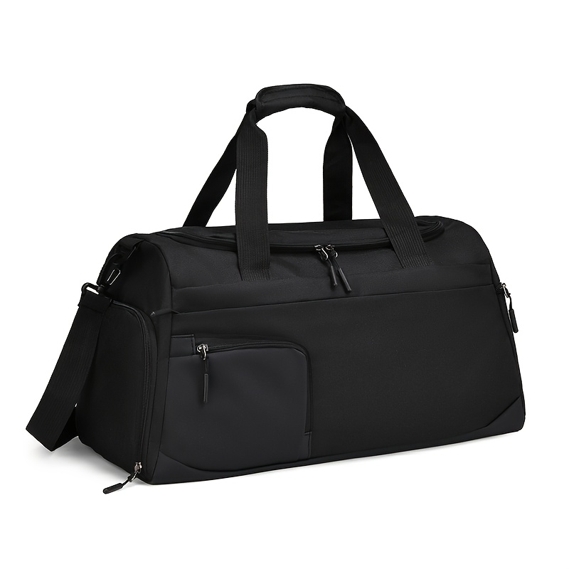 TEMU Fashionable , Simple And Elegant Without Printing. Features A Shoe Compartment Inside. Adjustable Long Shoulder Strap. Compact Travel Tote Bag