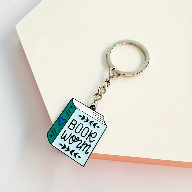 

1pc Keychain, Comic , Keyring, Alloy , For Ladies, Bag Purse , Jewelry