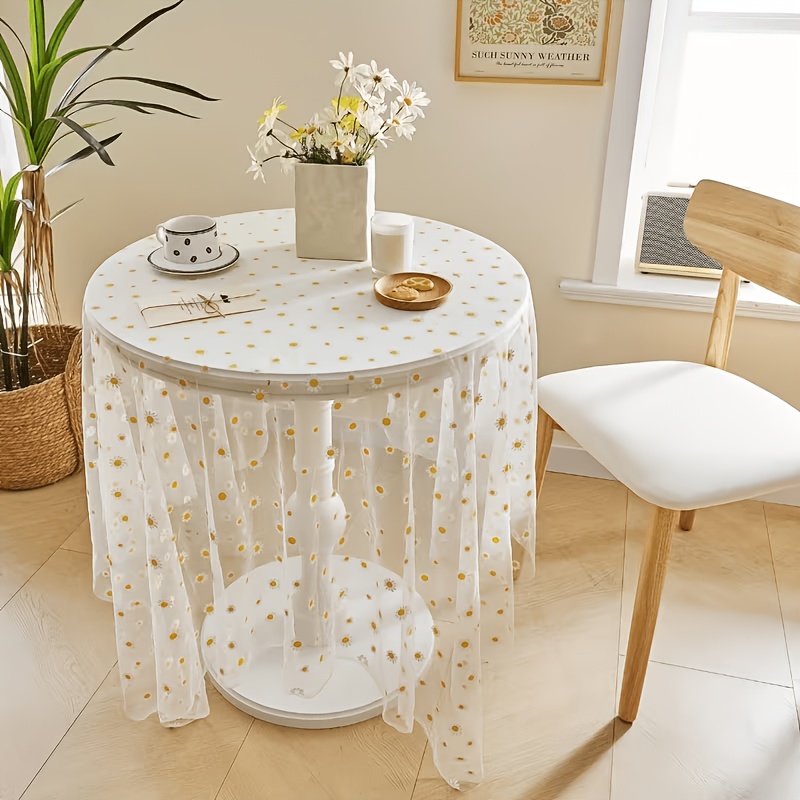 dressing table cloth sold on Temu Colombia