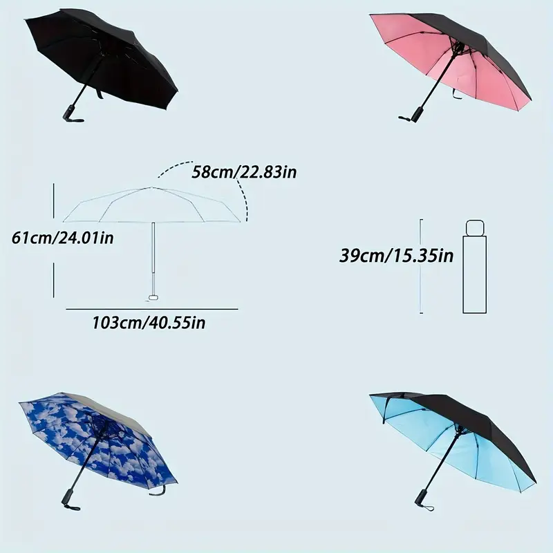 ren hui 3 in 1 with fan mist spray sun protection lightweight portable ideal for outdoor activities modern durable umbrella Product details 3