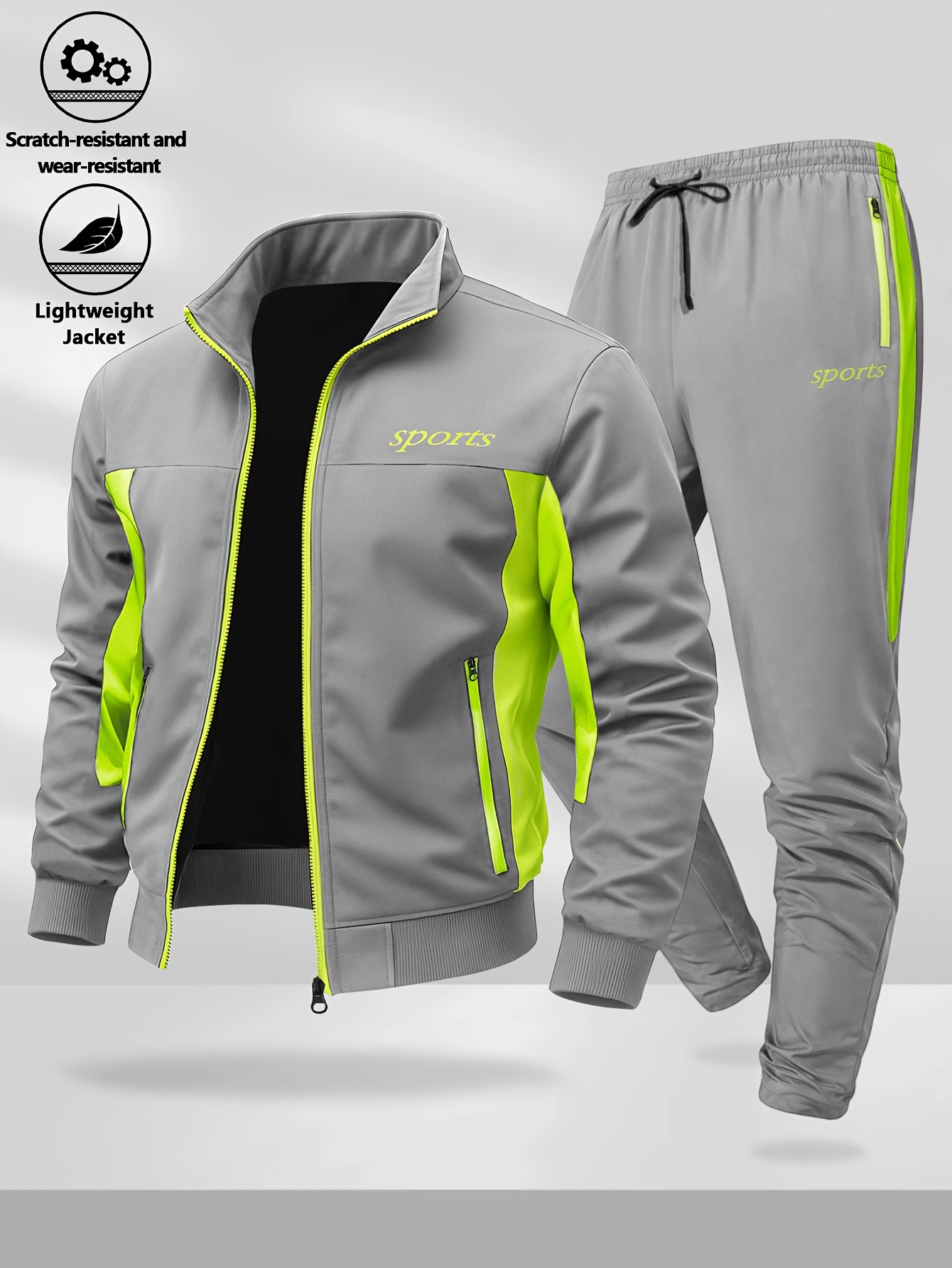 comfortable mens casual sport suit jacket trousers - Temu South Africa
