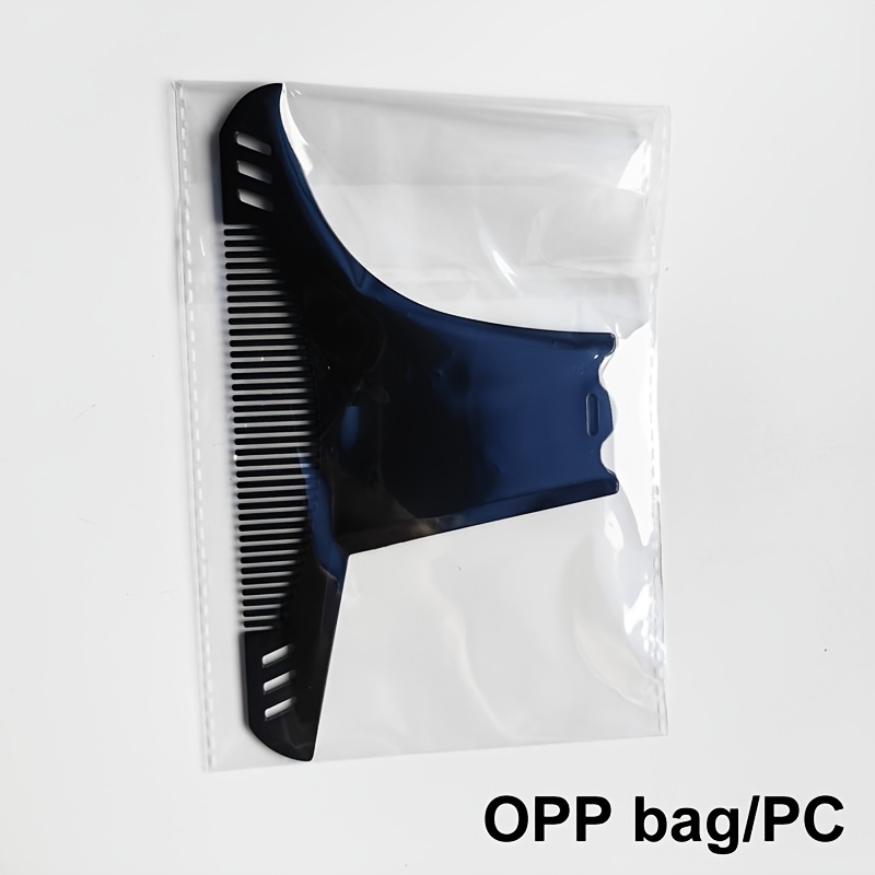 TEMU Six-in-one Beard Styling Template Comb Shaping And Edging, Suitable For Perfectly Arranging And Sealing Beard Lines In The Chin/forehead/neck,