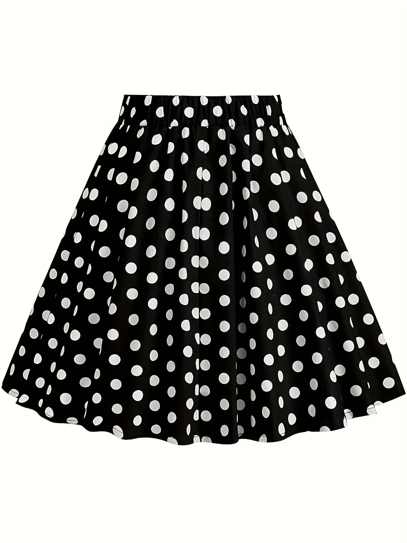 vintage 1950er 1960er retro polka dot a linienrock damen – Temu