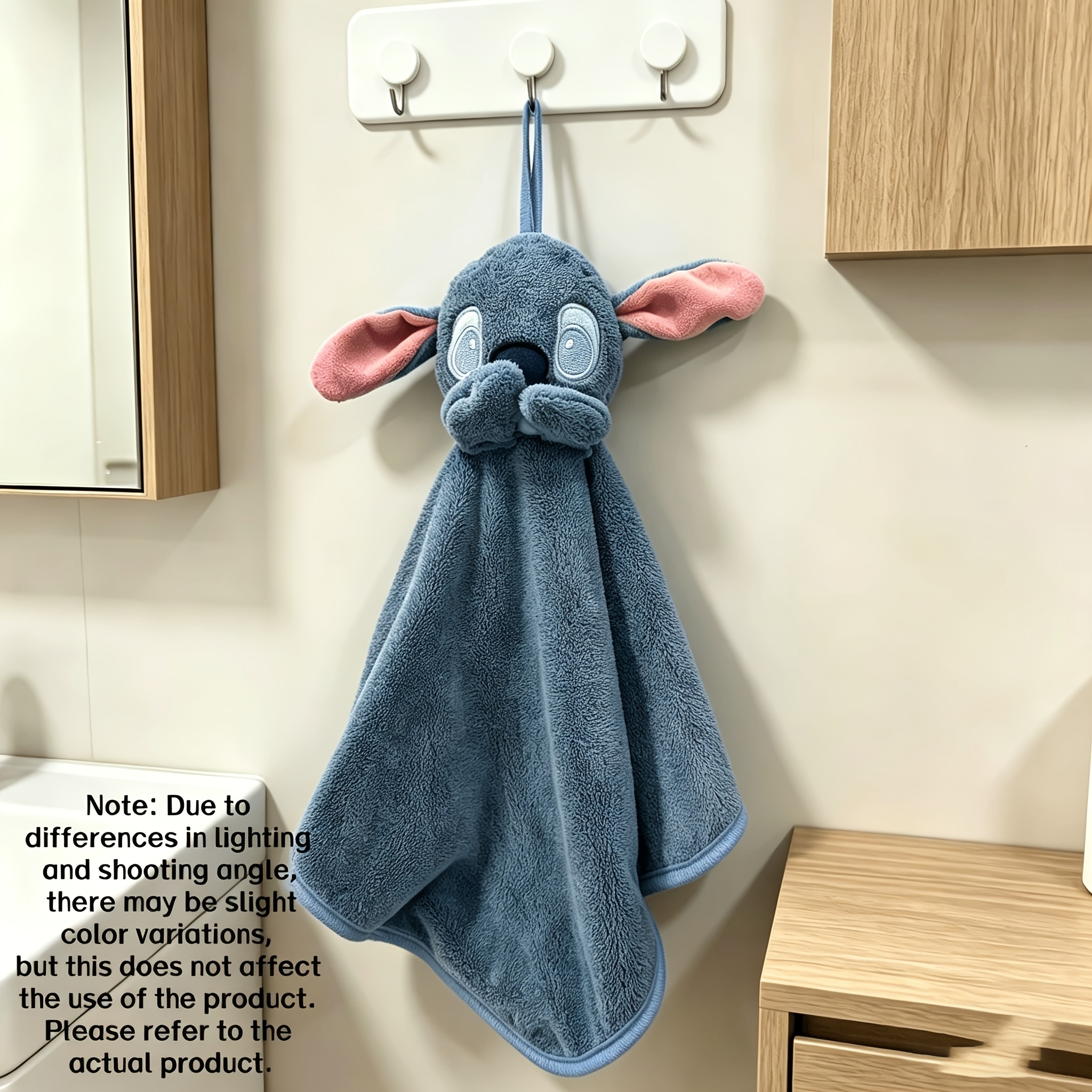 E-shop Spültuch, Scheuerschwamm Disney Stitch Hängendes Küchentuch Stitch Saugfähiges Küchenspültuch Stitch Reinigungstuch Küche und Badezimmer
