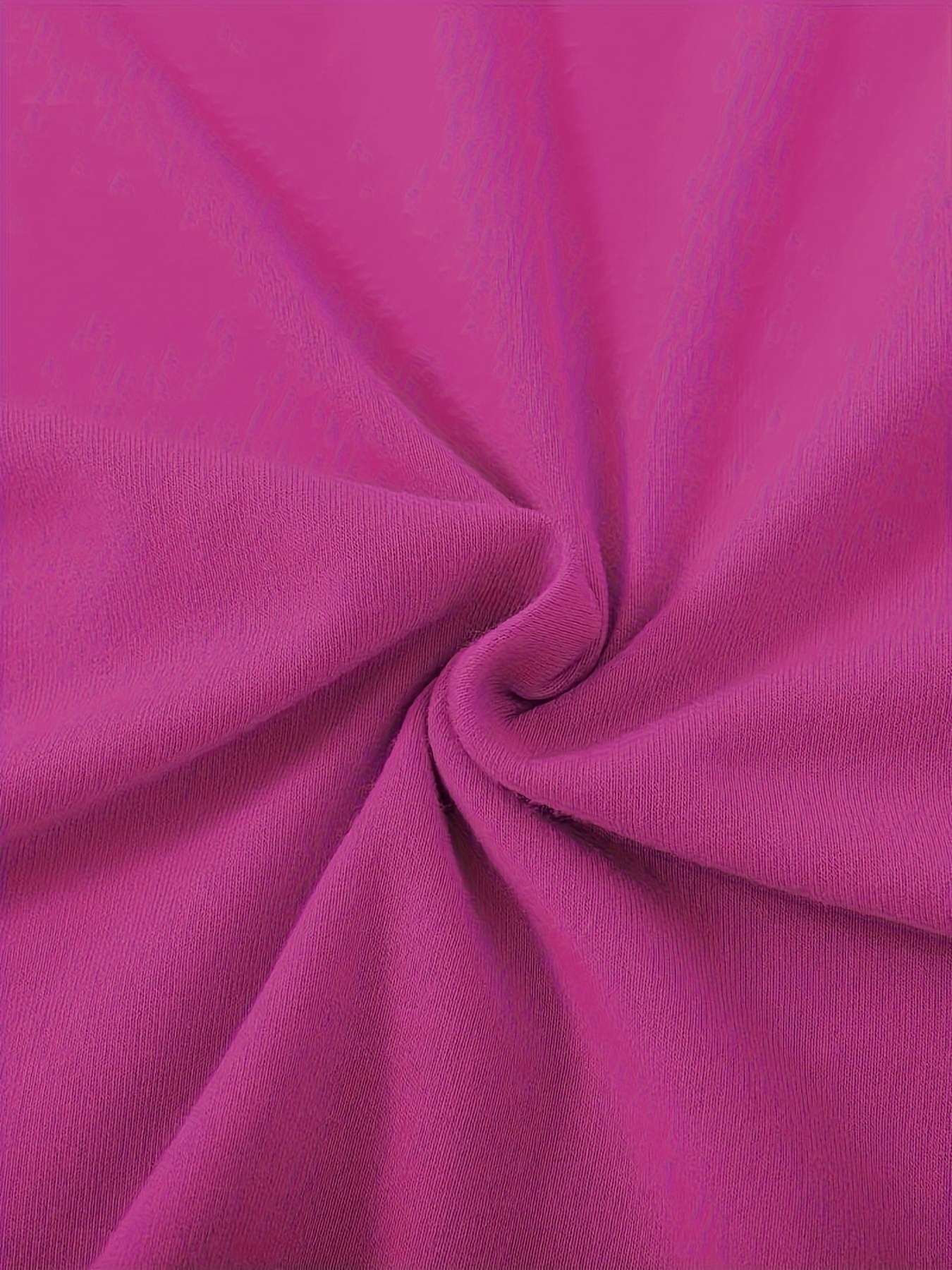 Solid Color Crew Neck T-Shirt, Casual Short Sleeve T-Shirt for Spring & Summer, Women's Clothing