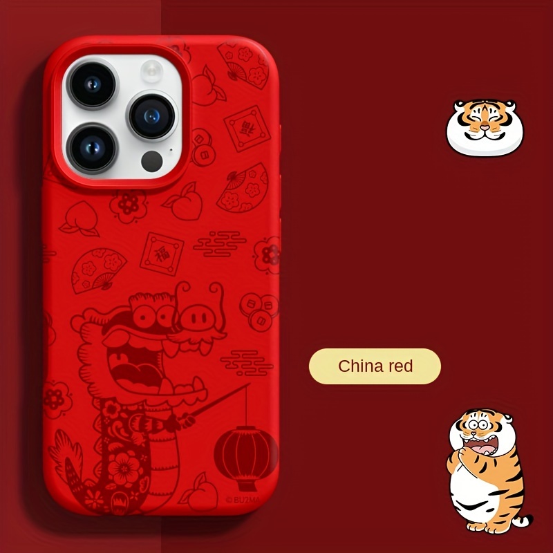 TEMU Phone Case: Creative Cartoon Cute Couple Phone Case For Iphone 16 Pro Max, 15 Pro, 14 Pro/13 Pro/12 Pro/12 – High-quality Anti-scratch & Drop