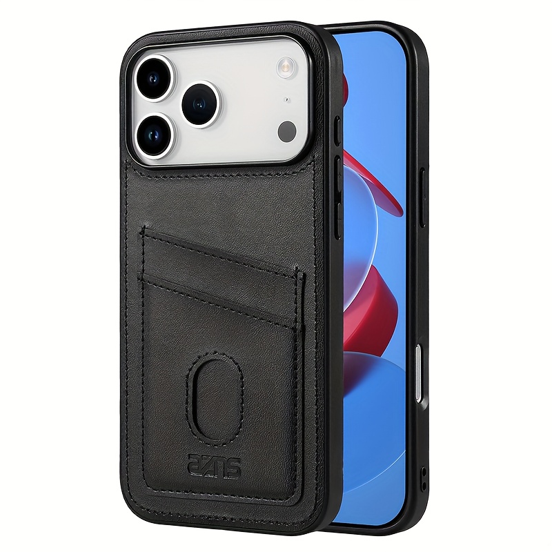 TEMU Phone Case: Skin Feeling Matte Mobile Phone Case, Light And Stylish, Card Slot Design, Popular Trend, Matte Touch, , For Iphone 17 Pro Max/17