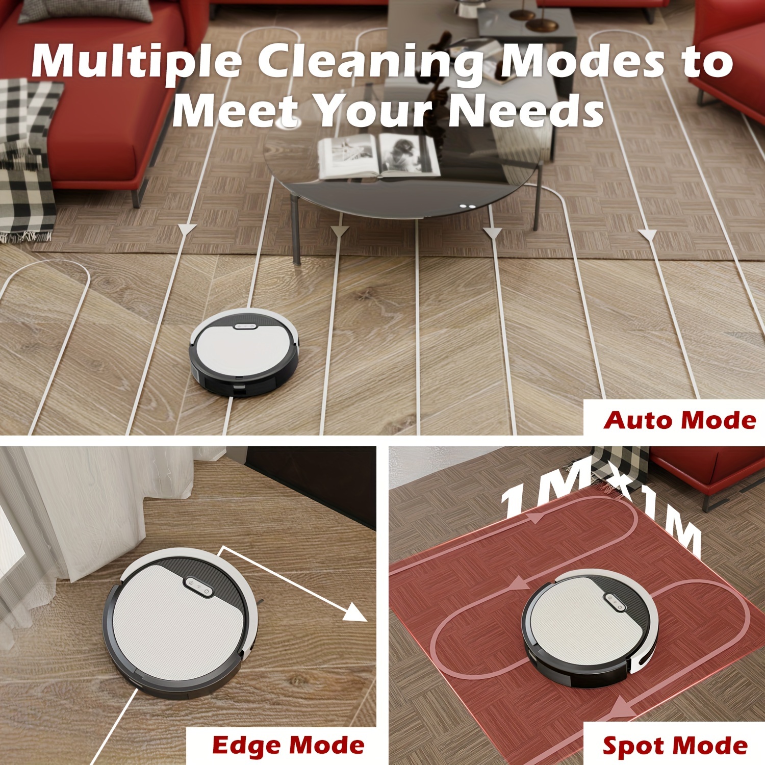 robot vacuums and mop combo max 4500pa suction self charging robot vacuum 120 ideal for pet hair and carpets 650ml large dustbin white black details 4