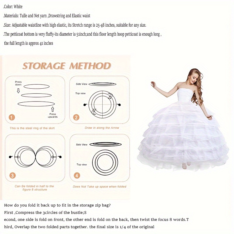 womens crinoline petticoat 6 a line suspender slip - Temu