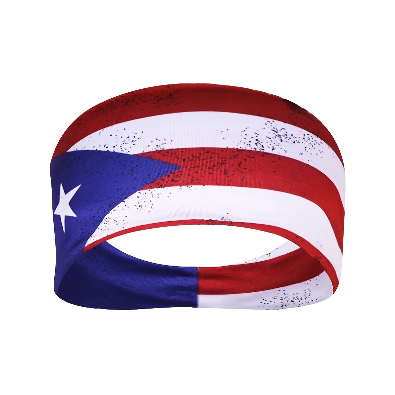 

Unisex Headband With Puerto , For Running, Yoga & Sports, High & Wrinkle-resistant