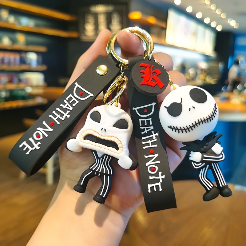 

Christmas Eve Horror Keychain For Men, Cartoon Car Witch Keychain For Backpack