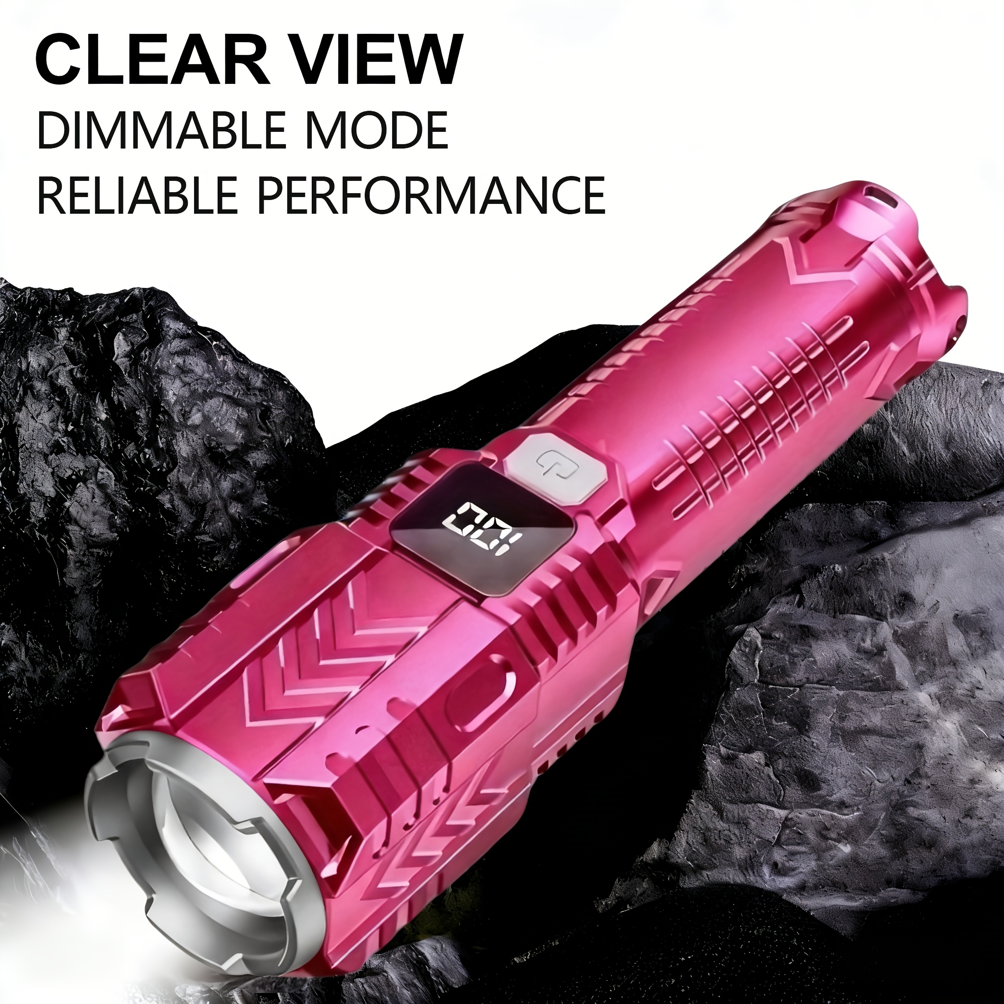 Super Bright Rechargeable LED Flashlight with Adjustable Light Modes