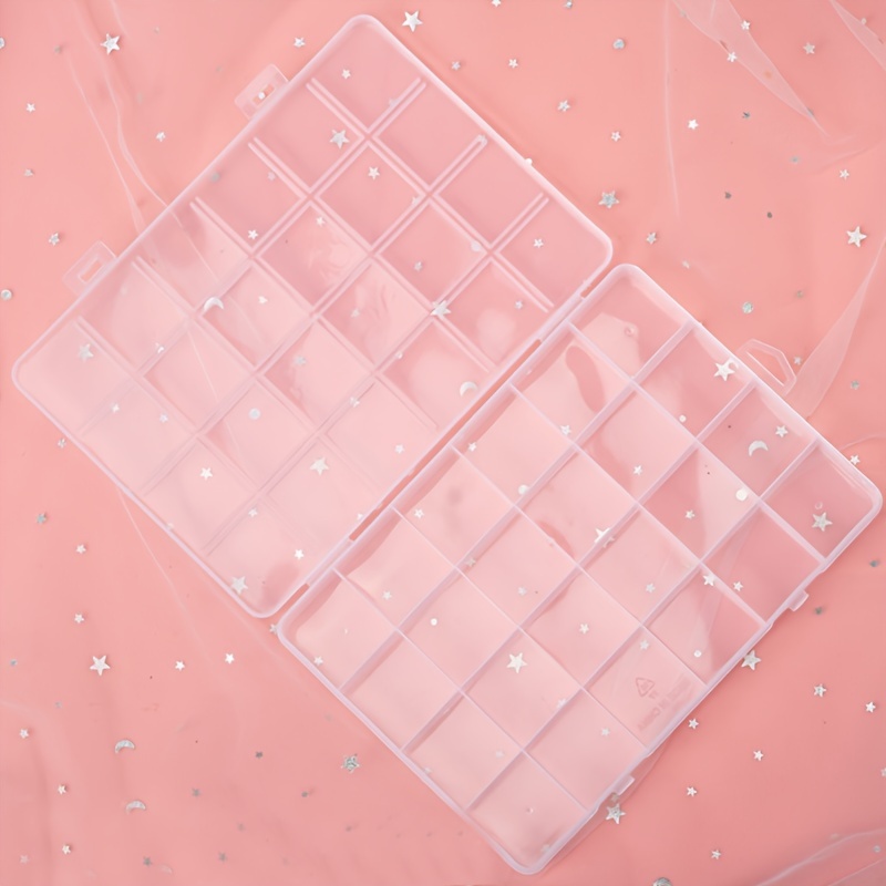 Image of Wax Seal Stamp Storage Box In 15 Or 24 Compartments For Organizing Stamps