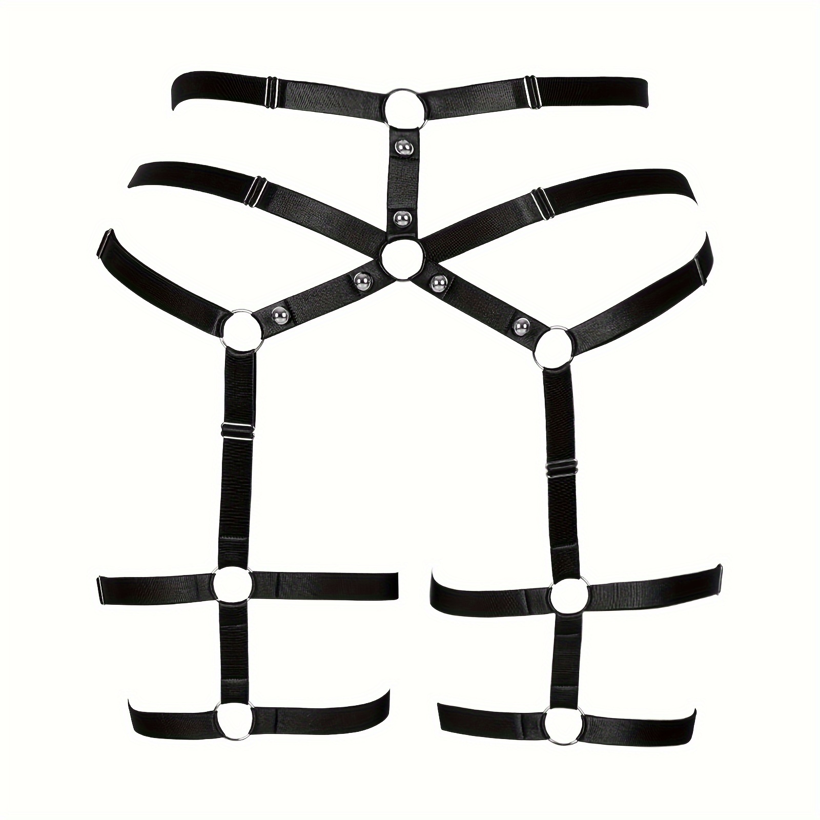 victoria secret garter belt size chart Black Bondage Garter Belt Bra Set Plus Size