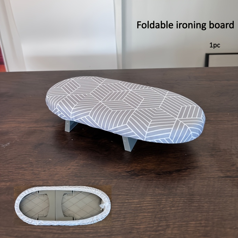 TEMU 1pc Small High-temperature Resistant Ironing Board, Cuff And Collar Ironing Board, Upgraded Mini Ironing Board, Foldable Sleeve Ironing