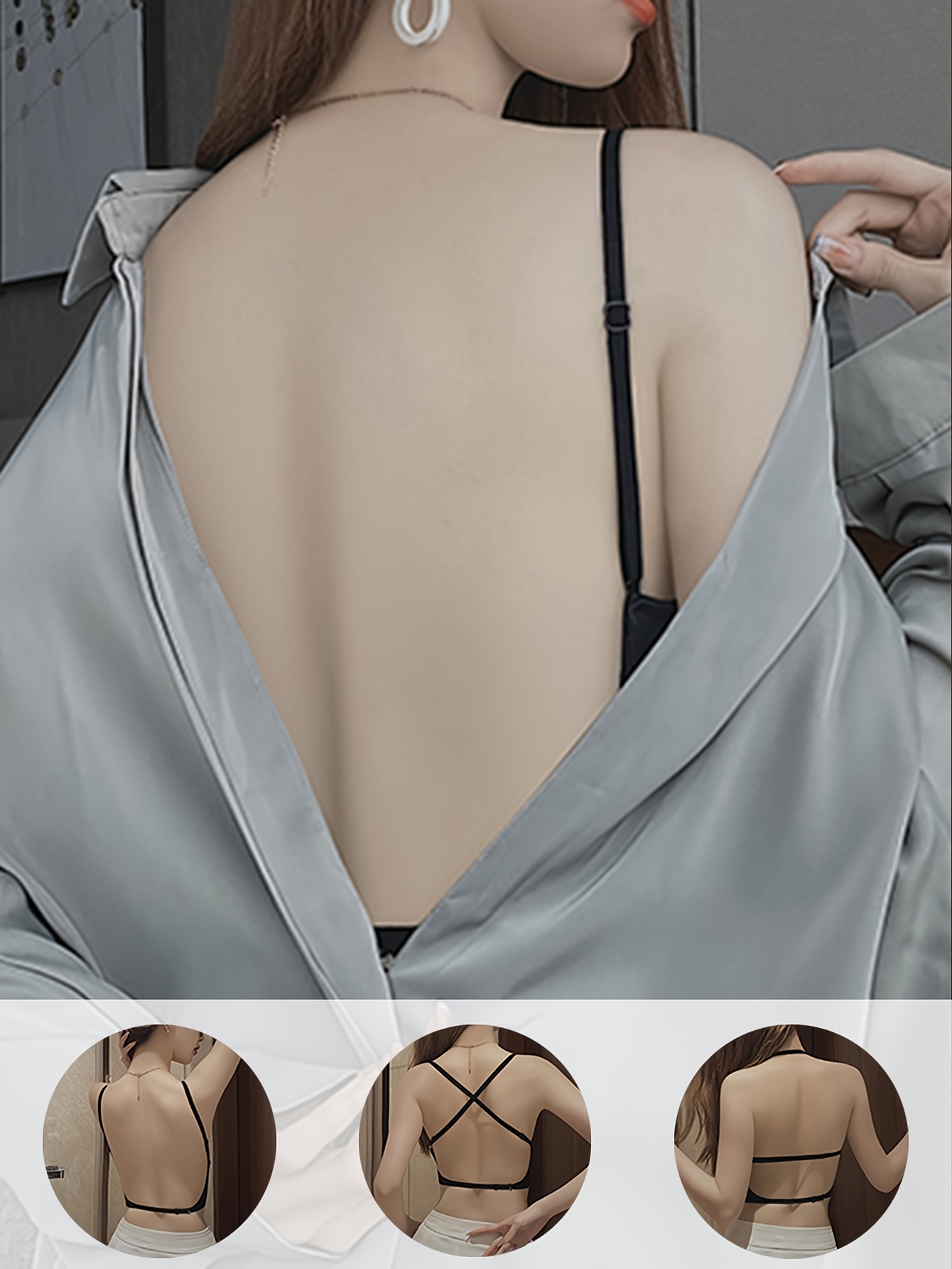 High-quality new design seamless U-shaped beautiful back bra
