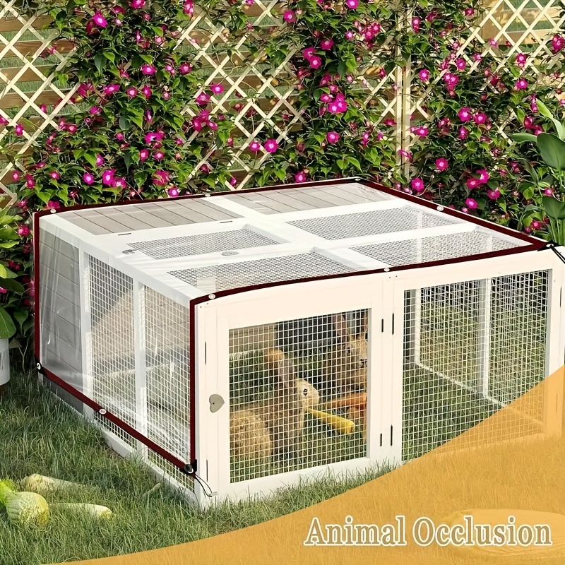 Transparente Vinyl-Abdeckplane – 20 M X 2,4 M, Wasserdicht, Mit Messingösen, Für Terrasse, Camping, Zelt