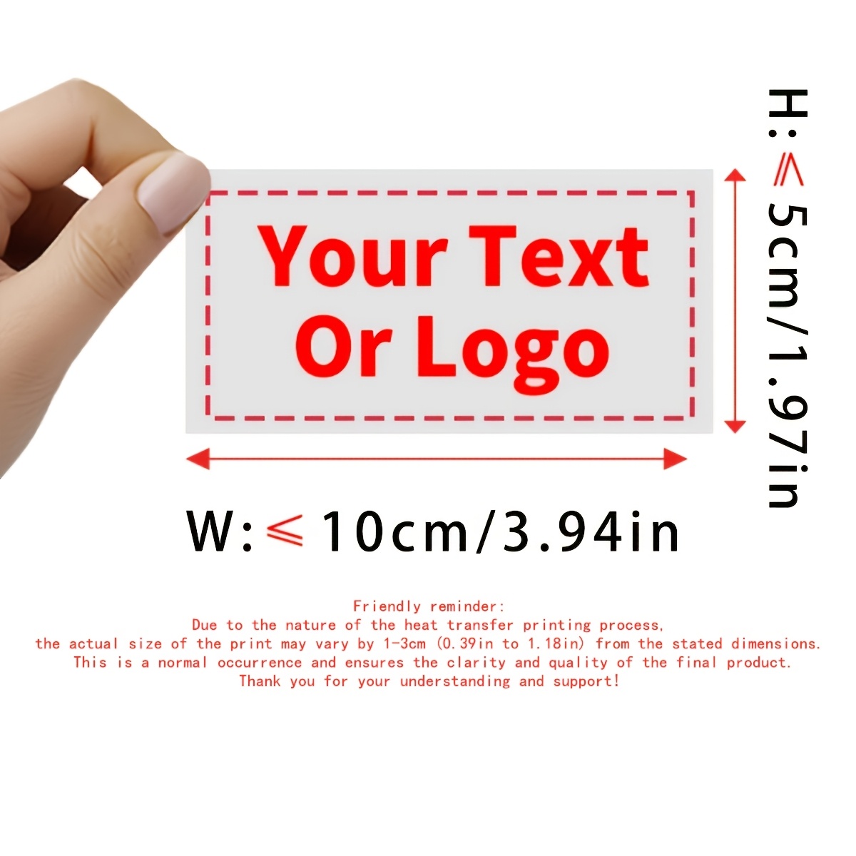 TEMU [customized] Personalized Work Clothes, Group Clothing Heat Transfer Stickers Customization, Iron-on Stickers, Suitable For Diy Handmade
