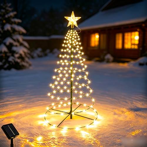 1 buc/2 buc lumini solare de crăciun pentru brad, dimensiune 37in/93cm, 8 de solară pentru brad de crăciun, decor de crăciun pentru casă, grădinii de crăciun, alei, curte, ușă de intrare, gazon de cimitir, cadou de crăciun