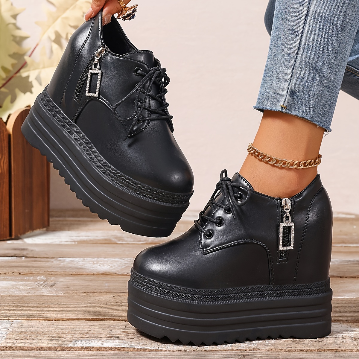 Casual Shoes Really Tall Platform Shoes High Platform Shoes Sold