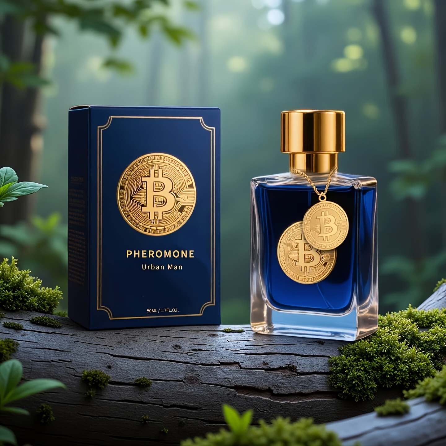 TEMU 50ml/1.7oz Men's Fragrance – A Blend Of , Citrus, Leather, And Floral Notes, Elegant And , Perfect For Evening Events And Parties. The Uniquely
