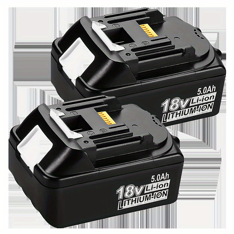 

1pcs/ 2pcs Bl1850 5.0ah 18 Volt Battery Replacement For Makita 18v Battery Lithium Ion With Bl1850b Bl1815 Bl1820 Bl1820b Bl1830 Bl1830b Bl1840 Bl1840b Bl1860 Bl1860b Bl1890b