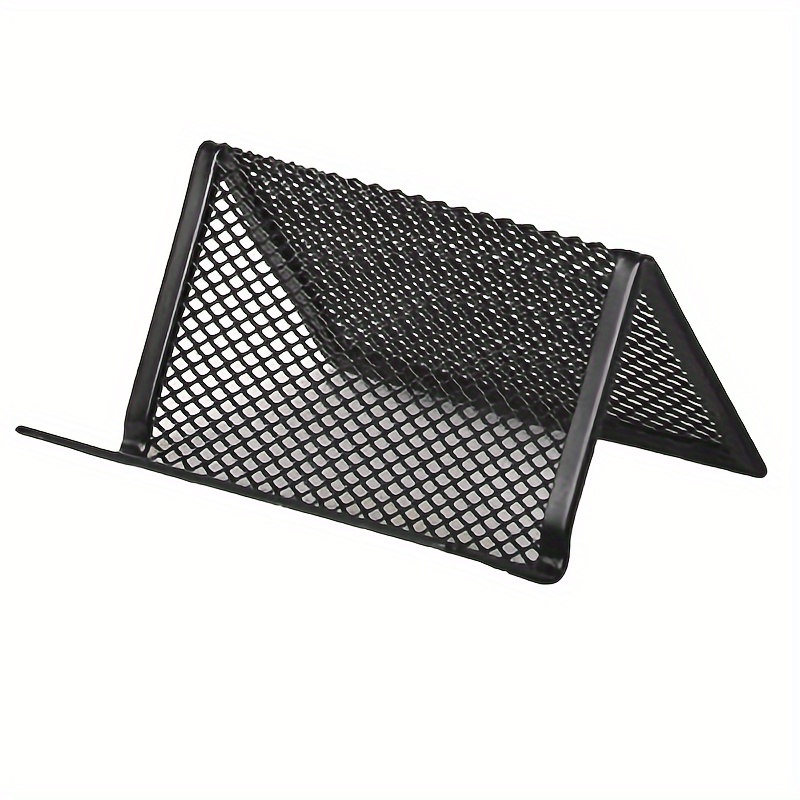 TEMU 1pc/2pcs Soporte de Tarjeta de Presentación de Negocios Hueco de Color Sólido Estante de Exhibición Soportes Duraderos Soporte para Tarjetas de
