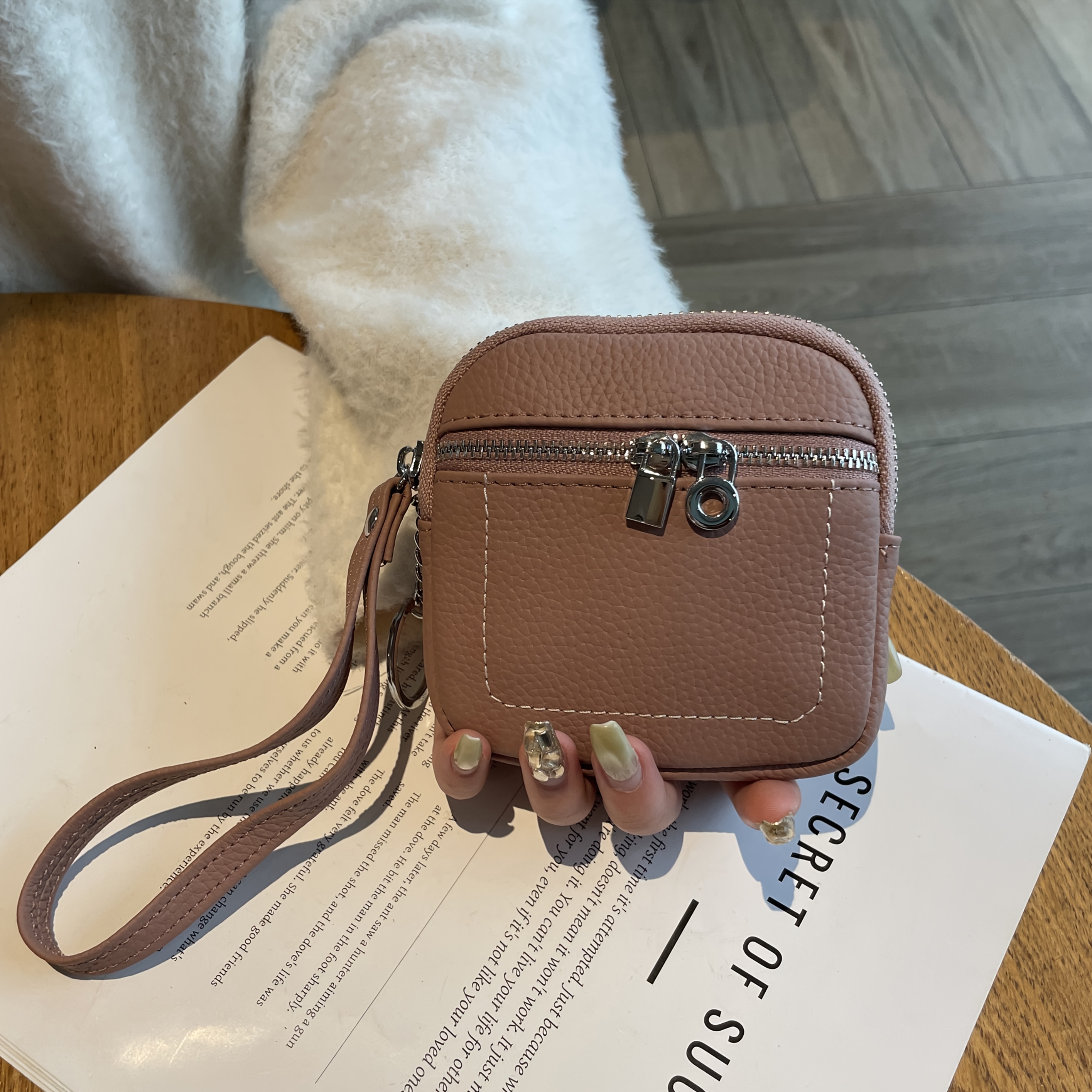 Lipstick Holder Coin Pouch Designer WUTA DIY Handmade Small