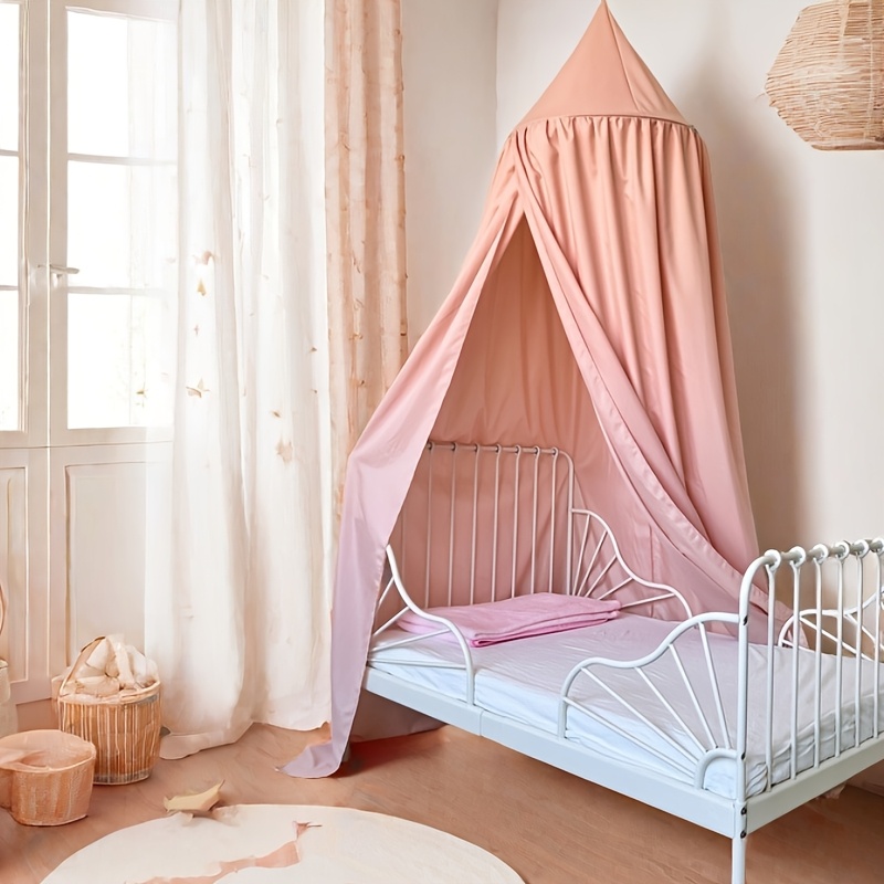 

A Set Of Pink Decorative Tent Mosquito Nets.