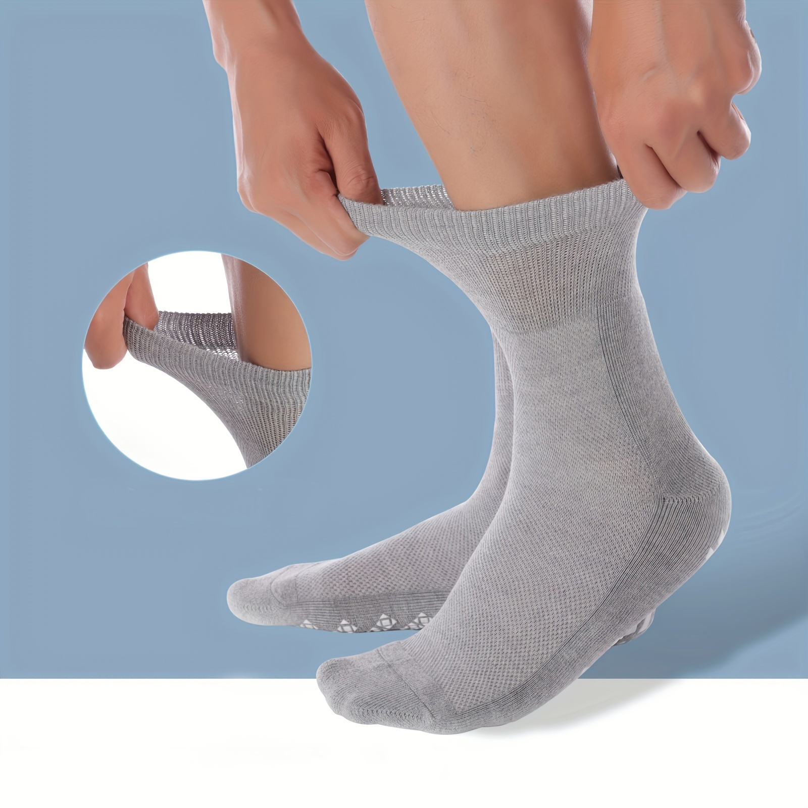 3 * de calcetines de algodón para diabéticos - Anchos extra, transpirables  y * para hombres y mujeres, comodidad para * * l
