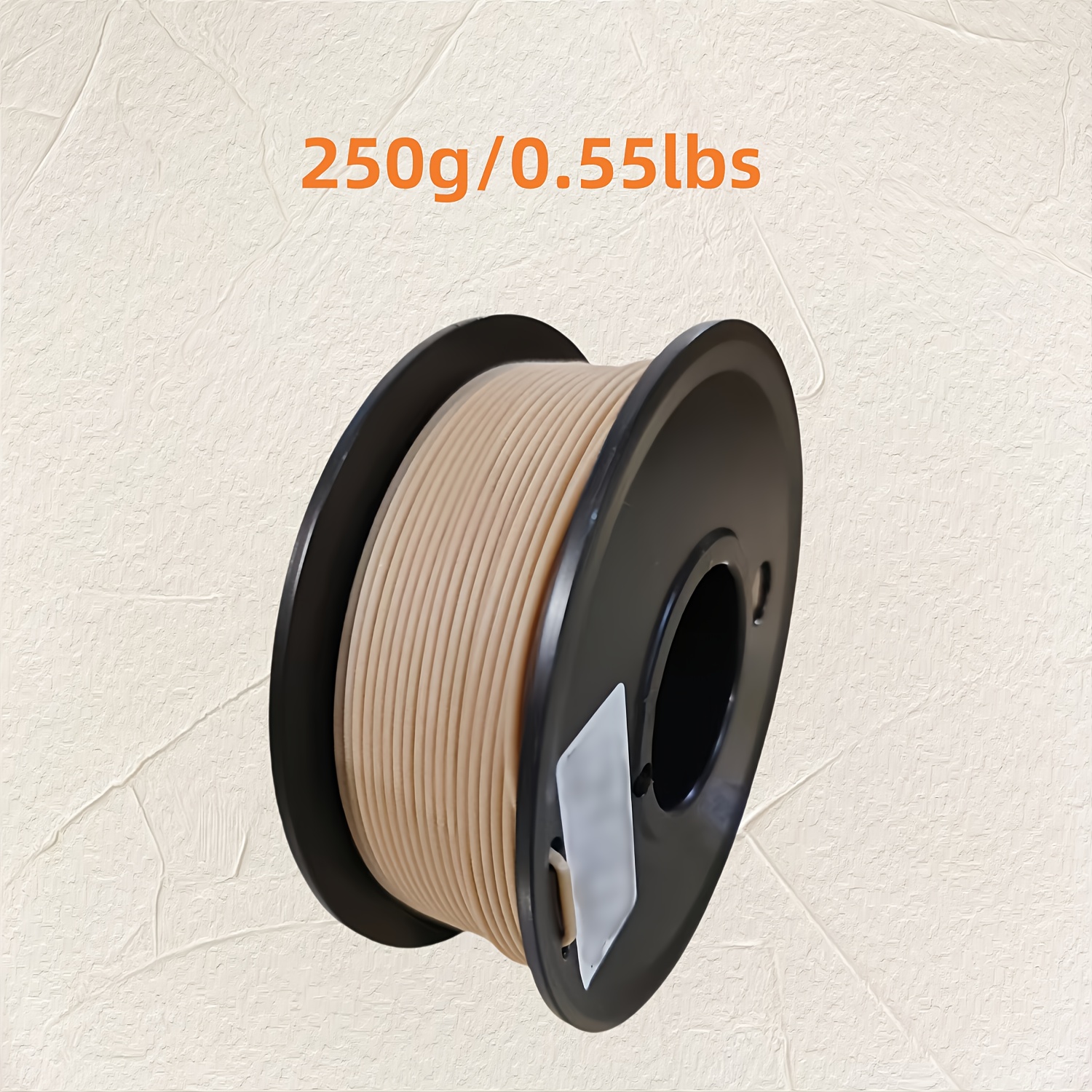 Image of Wood Pla Filament 1.75mm, 3d Printer Filament 0.25kg (0.55lbs)/spool, Wood Filament Dimensional Accuracy +/- 0.02mm Fits For Most Fdm 3d Printers ()
