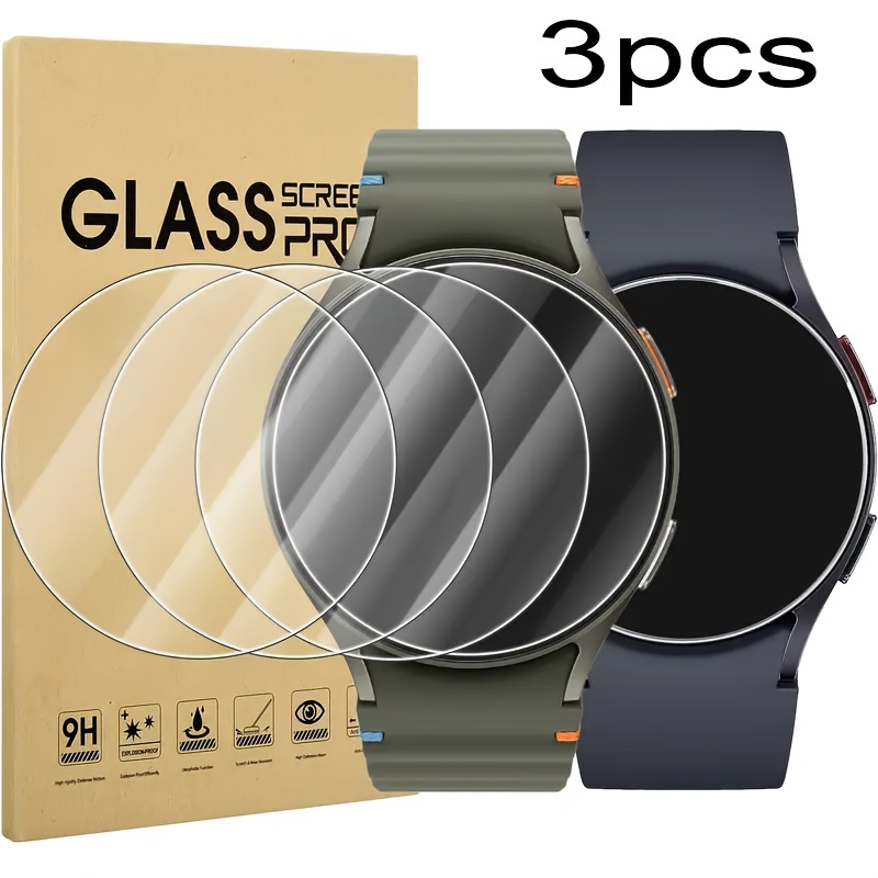 

3pcs 7 40mm & 44mm & 47mm Screen Protector Tempered Glass Accessories, Watch Film, -proof, Hd, Touch-sensitive Screen Protector Suitable For For 7