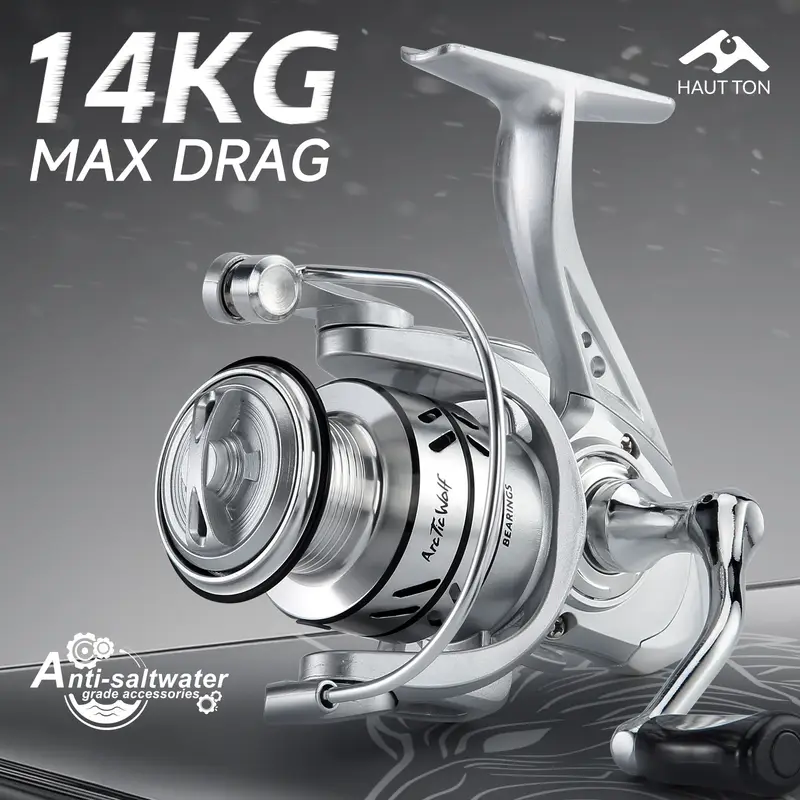 * * AW500-7000 * Fishing Equipment, Sleek Fishing Reel, Antislip Handle * * AW500-7000 * Fishing Equipment, Sleek Fishing Reel, Antislip Handle
