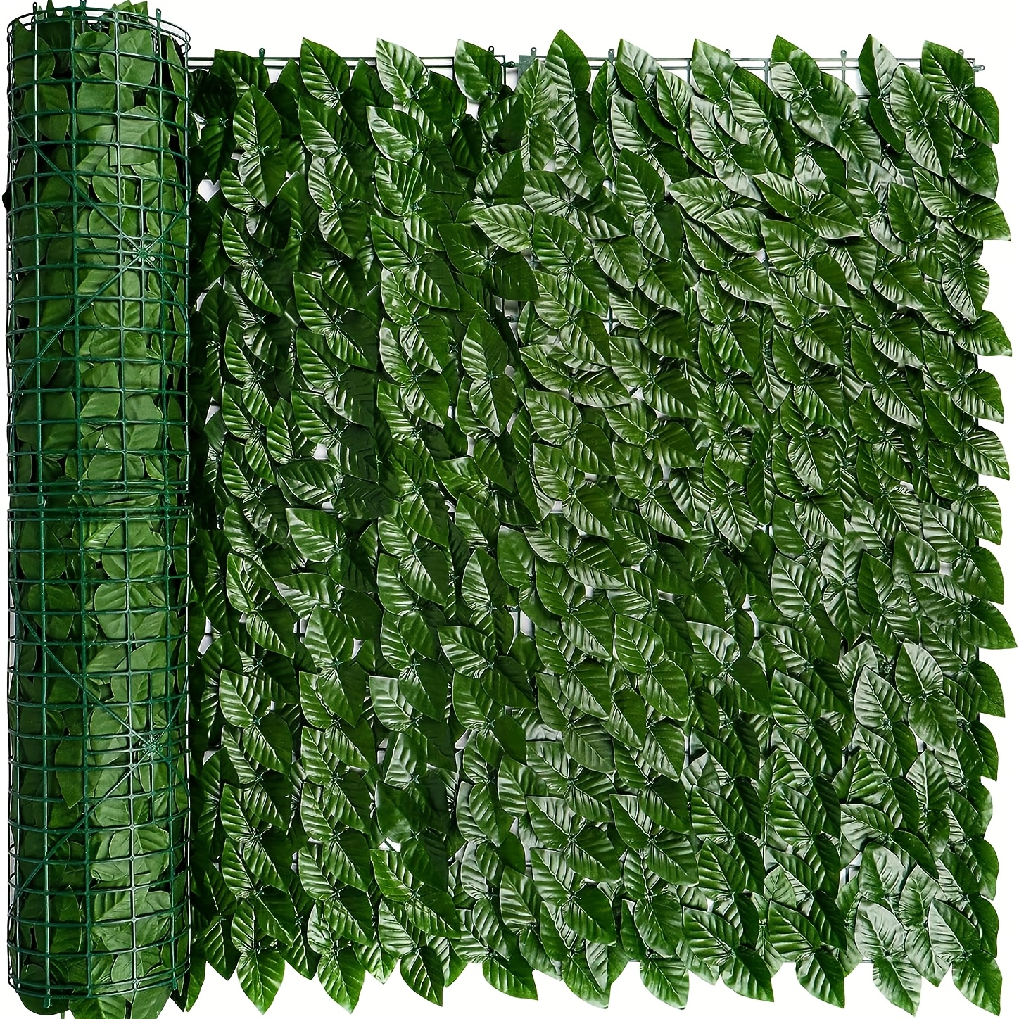 2.5D [2.5D] [Dekoratives *] Knstliche Efeu Sichtschutz Rolle (50*Cm,  100*/400Cm, 150*Cm, 200*Cm) - Perfekte Gartendeko und Balkonbarriere * fr  Weihnachten und Thanksgiving - Inklusive 100 Stck ...