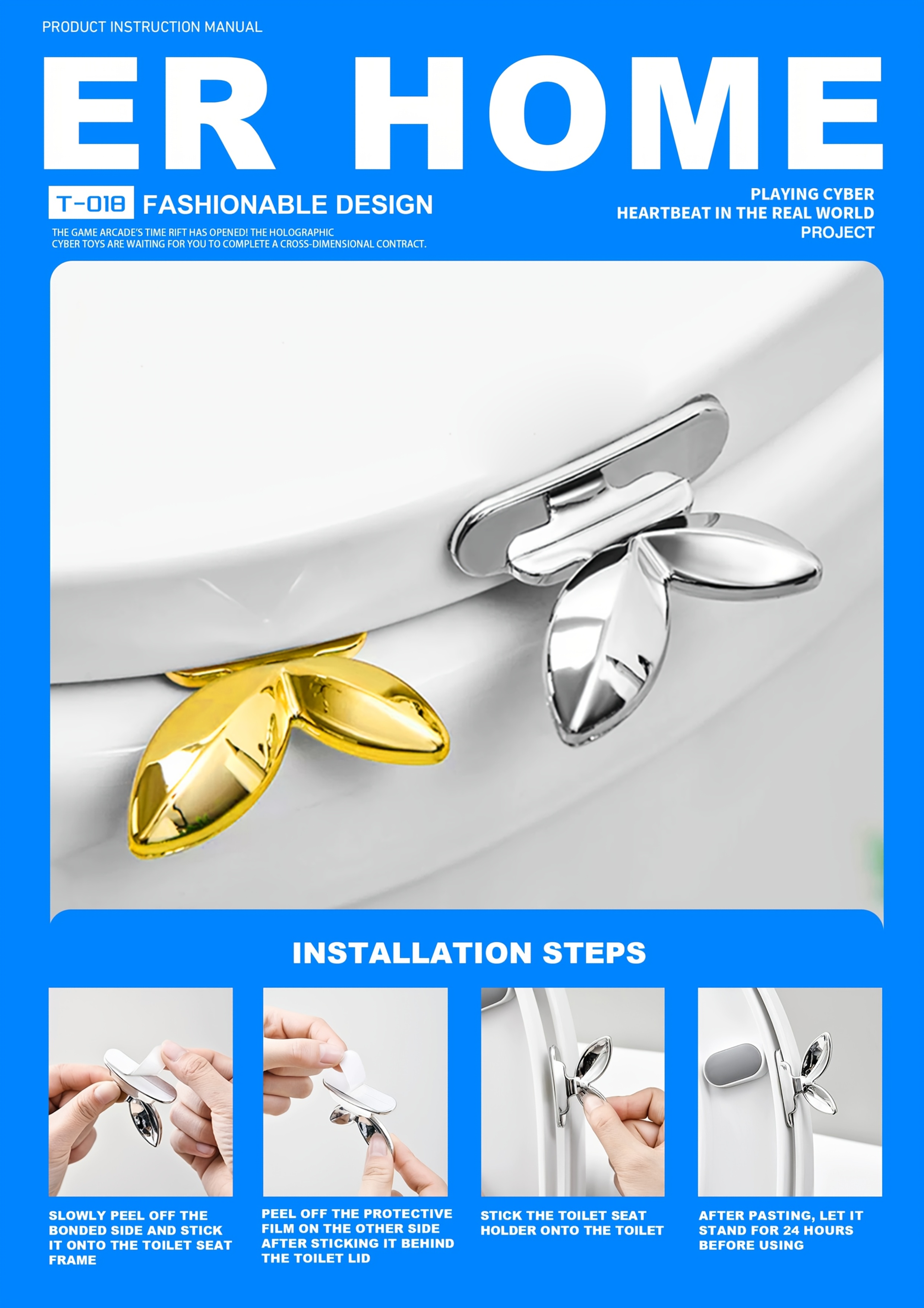 Toilet Lid Puller - No-Contact Hands-Free Toilet Cleaning Tool with Ergonomic Handle, Durable Plastic Bathroom Accessory for Easy Cleaning & Discreet Design, Toilet Accessories, Sleek Design, Smooth Finish